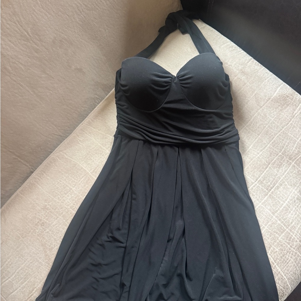 Victoria's Secret Black Dress with built in bra Size 32C